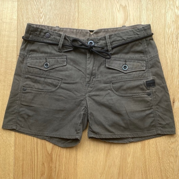 G-STAR ARMY  GREEN SHORTS - 25 - Picture 3 of 16